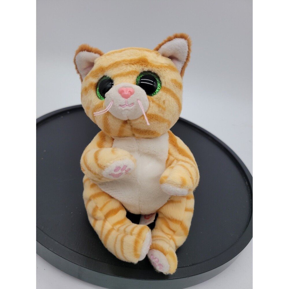 Ty Beanie Bellies Mango Tabby Cat Large 8"